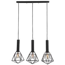 Band Iron 3-Light Linear Pendant Light